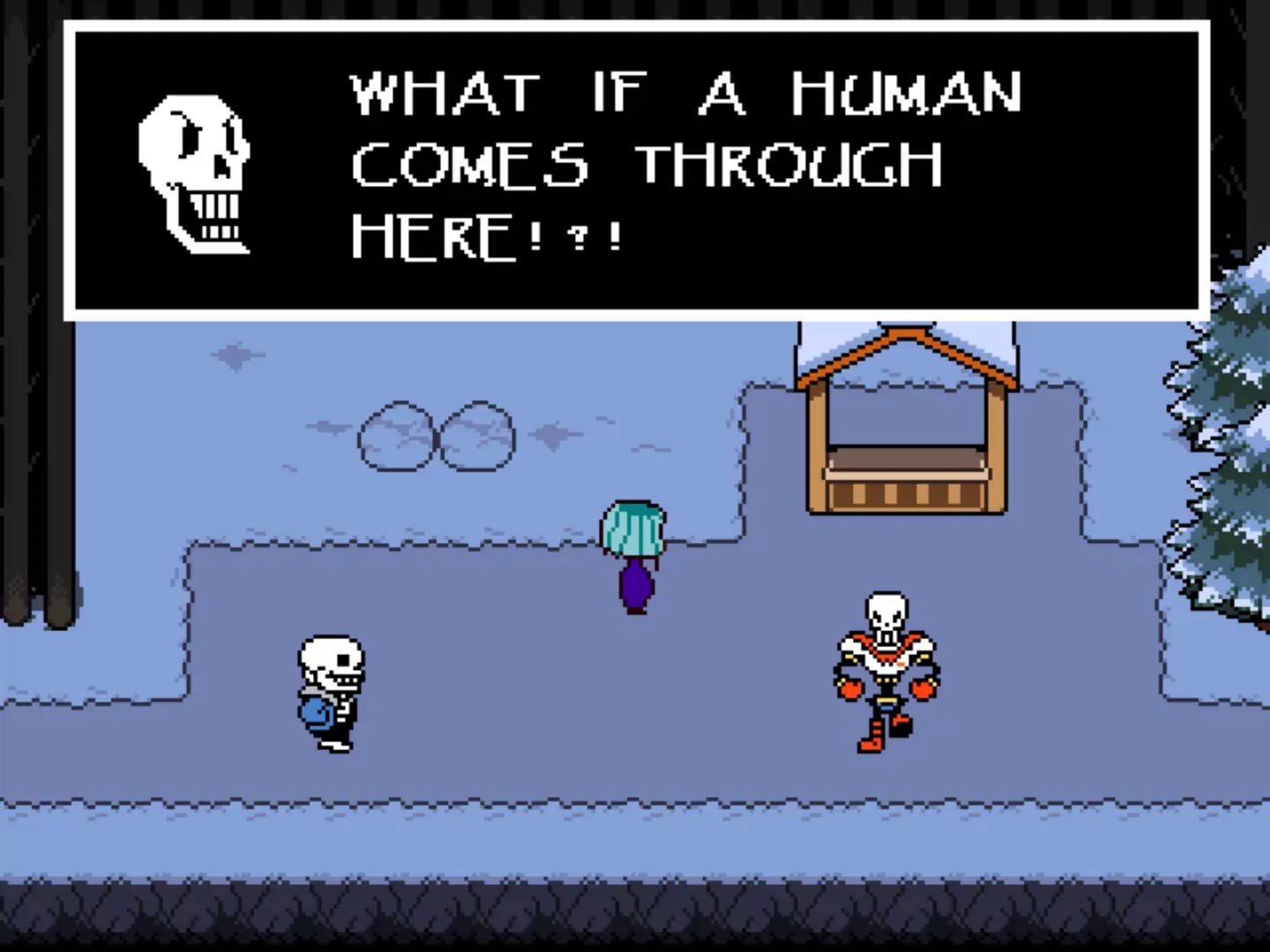 How To Open The Door In Snowdin Undertale - Snowdin explored: Mysterious door, puzzle solutions, and
