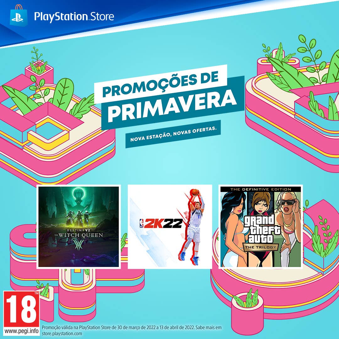 Promoções da Primavera já chegaram à PlayStation Store