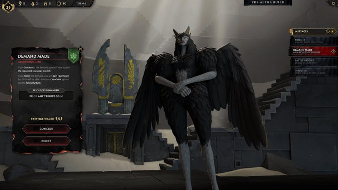 The harpy Lilith from Solium Infernum (2023)