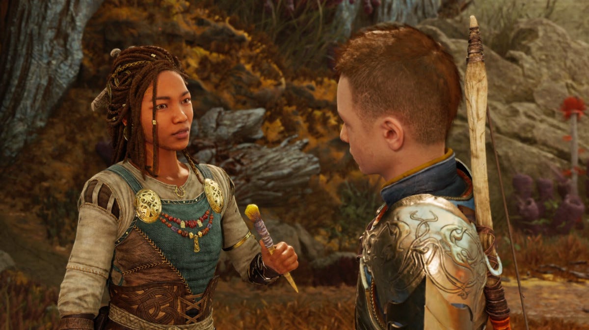 God of War Ragnarok - Zaginione sanktuarium: Zbadaj Żelazny Las z ...