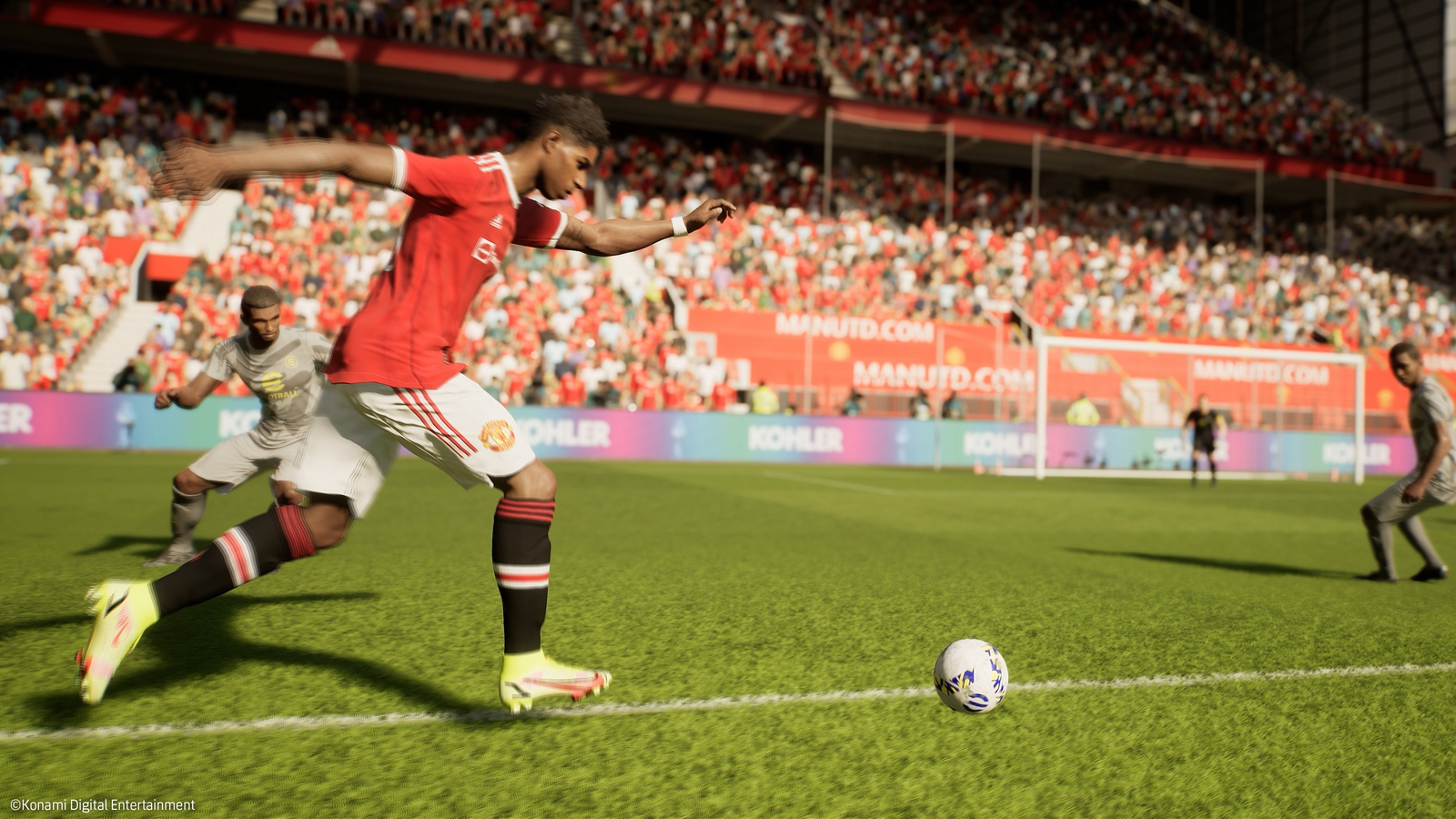 Some of eFootball's new gameplay mechanics, animations and even