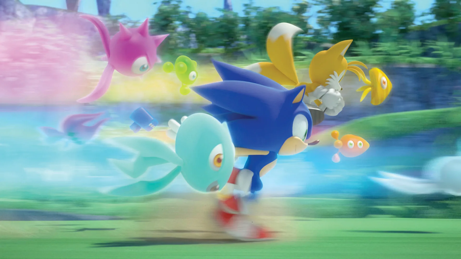 Sonic Colours [Wii] (video game, 3D platformer, 2D platformer