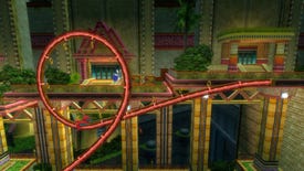 Sonic doing a loop the loop in Sonic Colors Ultimate.