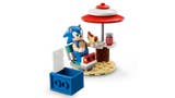 Sonic Lego with chilli dog