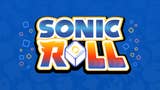 Sonic Roll logo on blue background