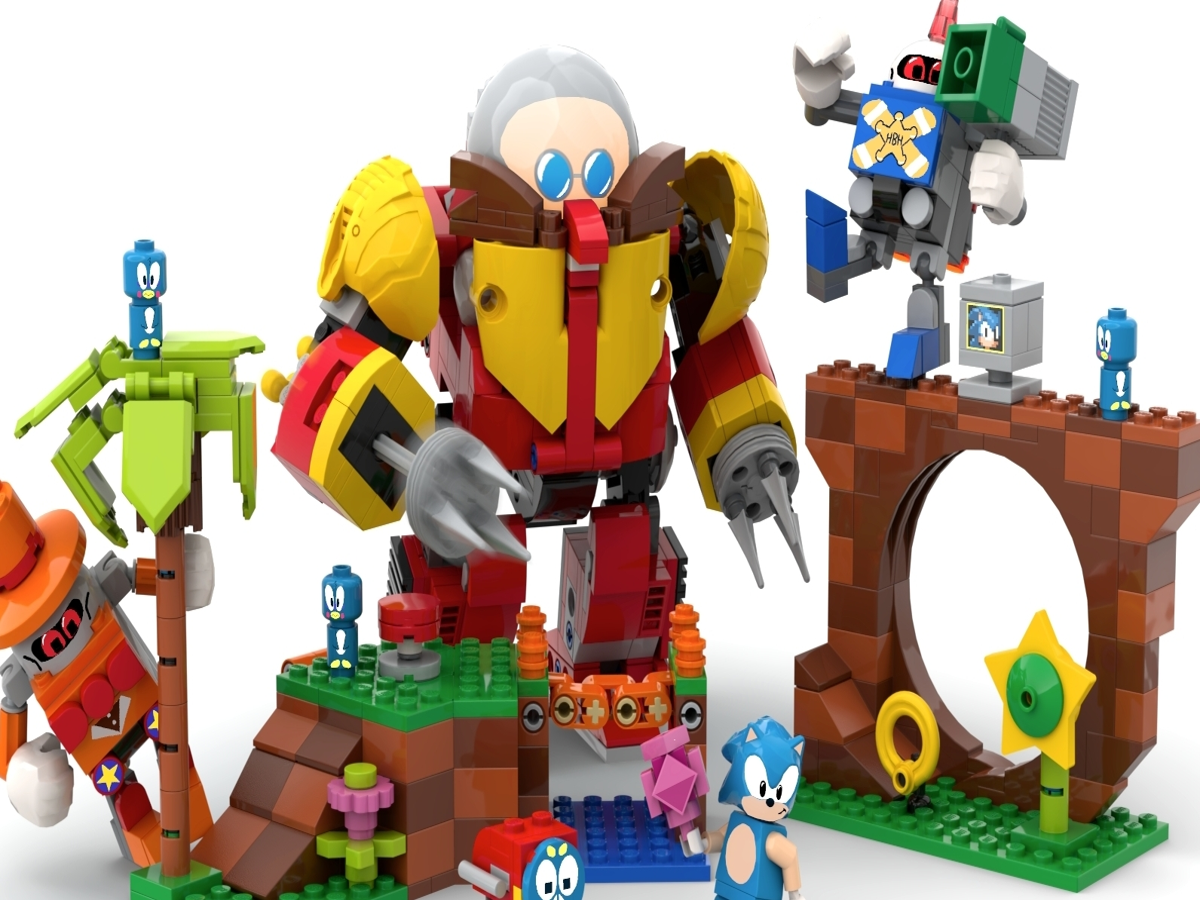 LEGO and Sega Announce New Playable SONIC THE HEDGEHOG Sets - Nerdist
