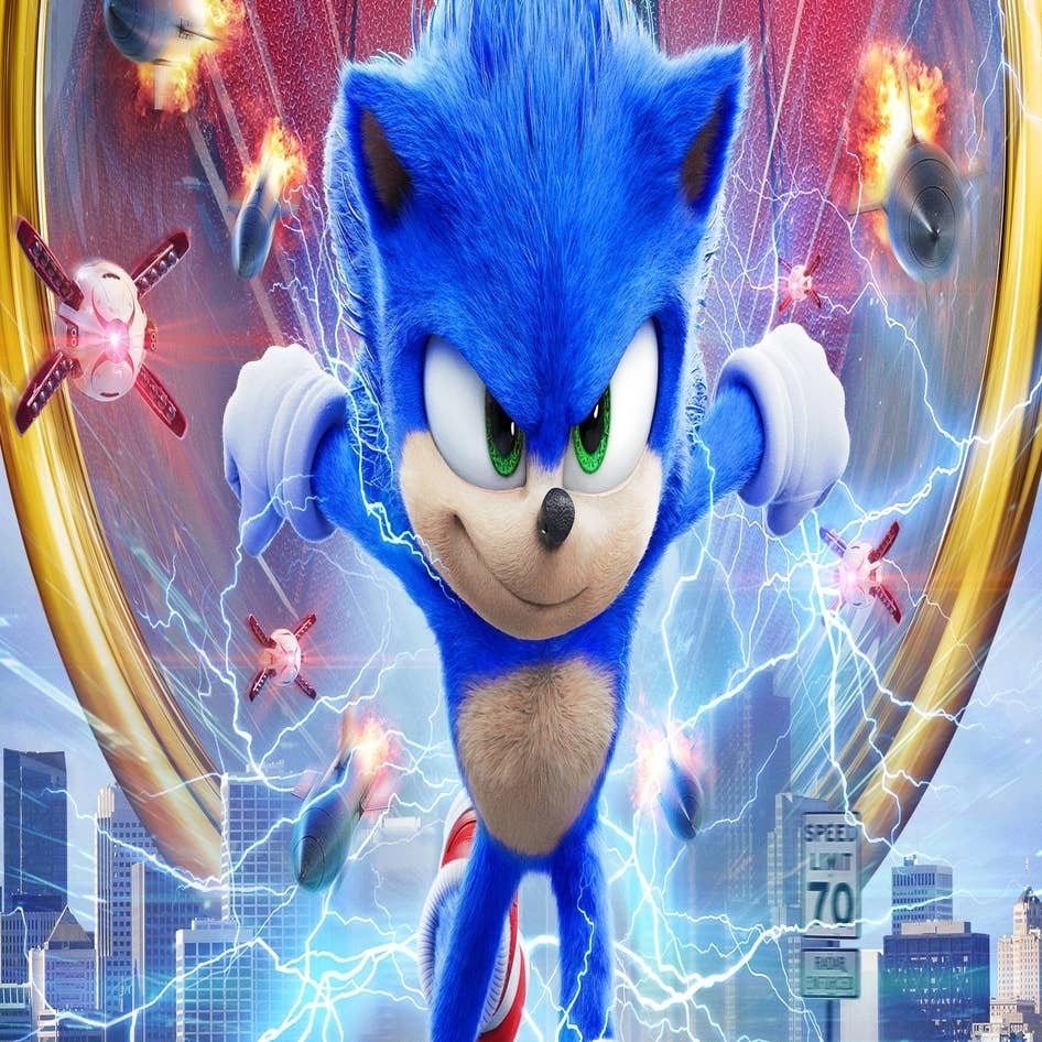 Póster japonês de Sonic – O Filme