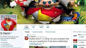 Sonic Twitter account taken over by Dr. Eggman