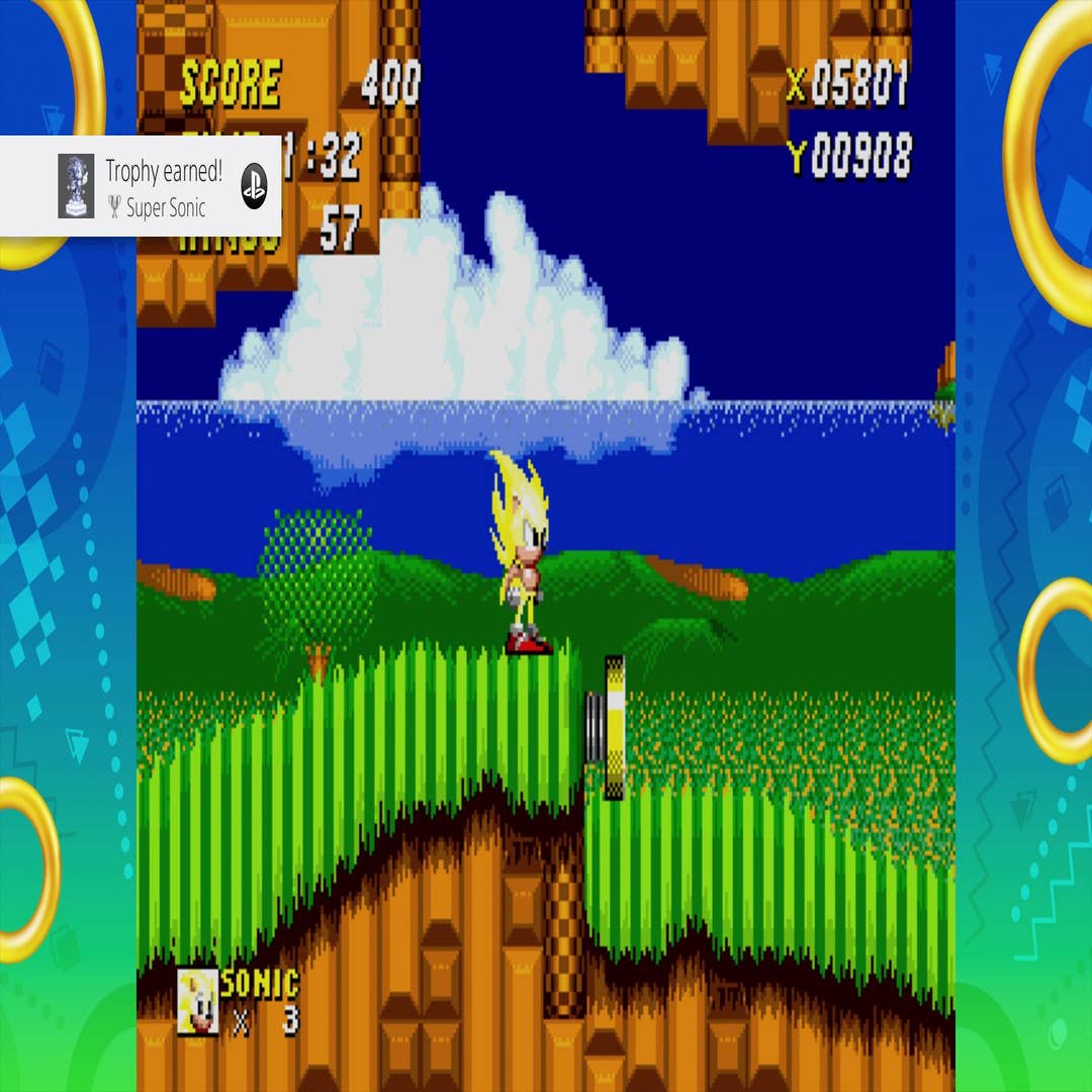 Sonic Origins achievements still unlock when using cheat codes