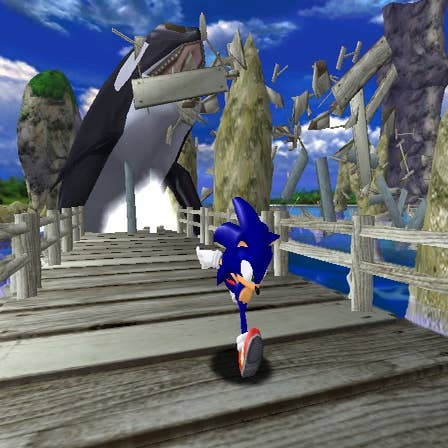 Sonic (Sonic Adventure DX)  Sonic the hedgehog, Sonic adventure, Sonic
