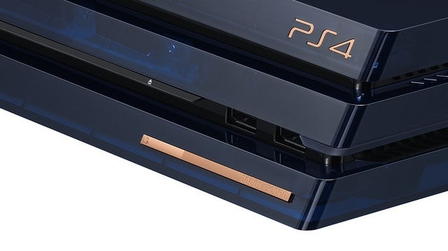 Sony unveils translucent PS4 Pro to celebrate 500m PlayStations