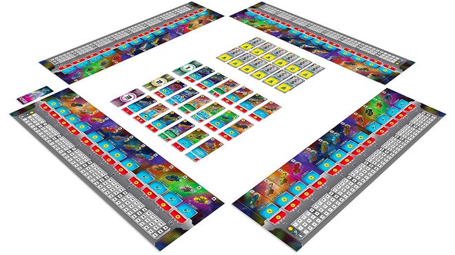 Space Base board game layout