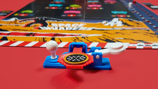 Space Invaders board game layout 2