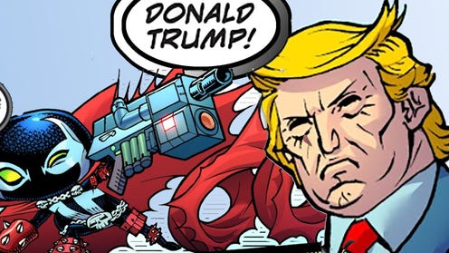 How Spawn’s confrontation with Donald Trump earned Todd McFarlane an angry phone call from Breitbart