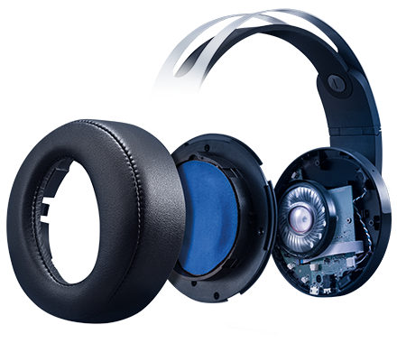 Sony Playstation Headset Wireless Platinum Ps4 Headset Wireless