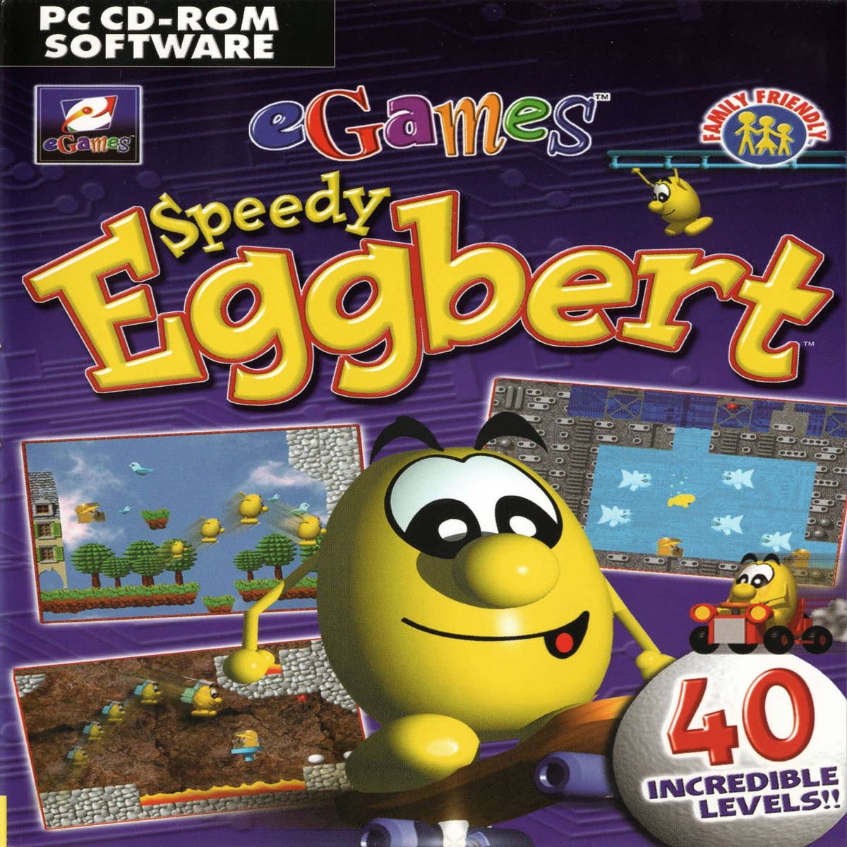 Speedy Eggbert's level editor made it the best game to ever score