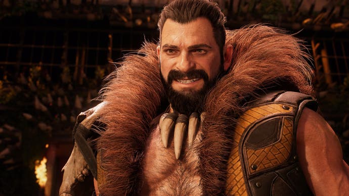 Spider-Man 2 Kraven grinst