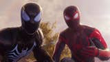 Miles Morales and Peter Parker in their Spider-Suits being friendly and offering help