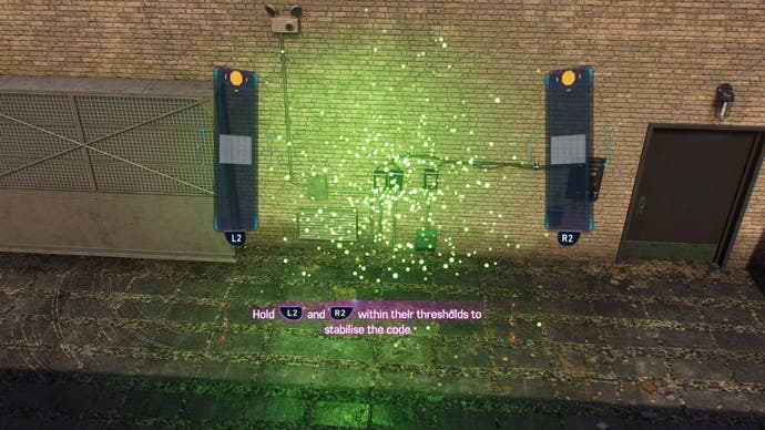 Spider-Man 2 Sensor-Prowler-Stash-Bildschirm