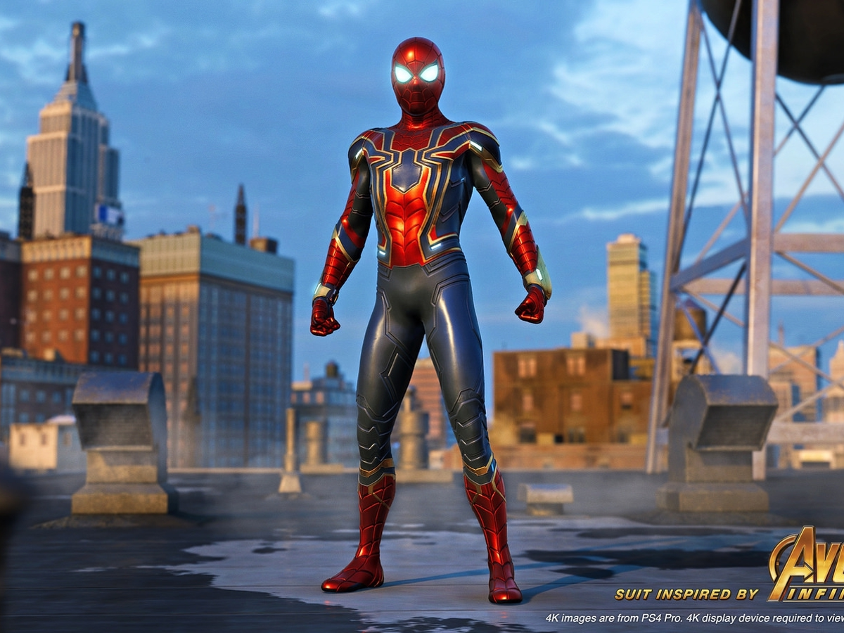 Spider-Man PS4 gets the cool Iron Spider suit from Avengers ...