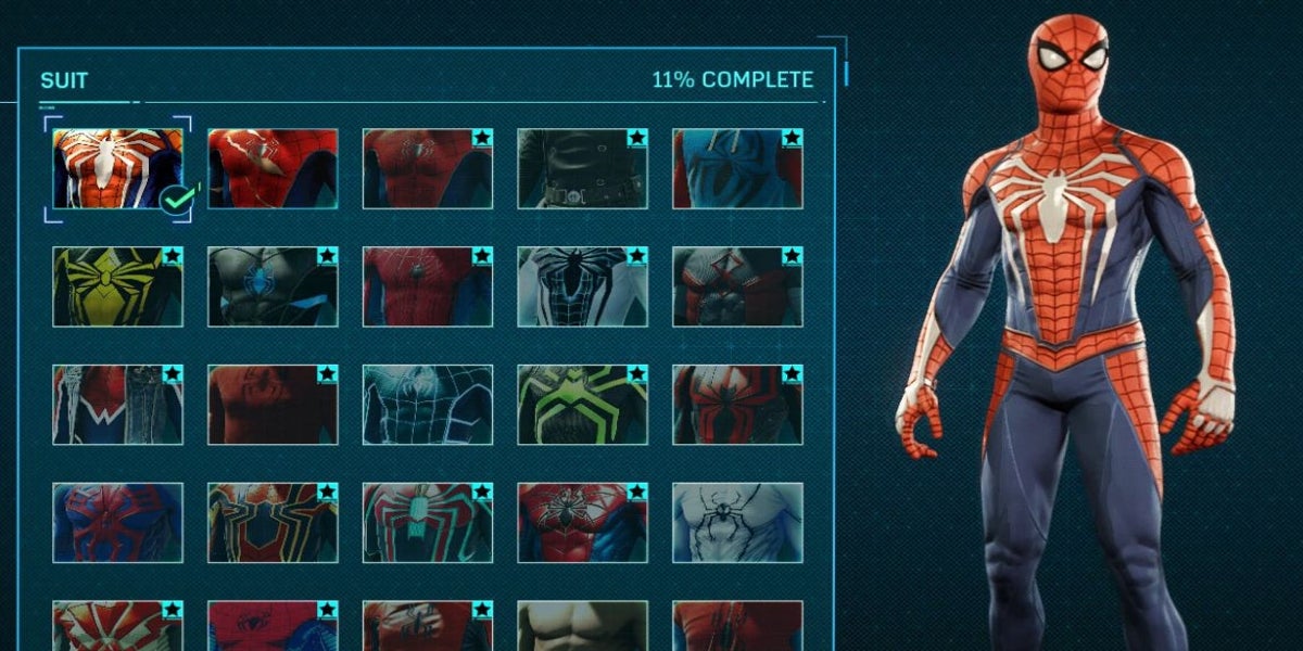Marvel's Spider-Man Remastered: All Suits and How to Unlock Them