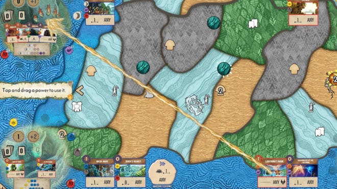 Spirit Island tablet version screenshot
