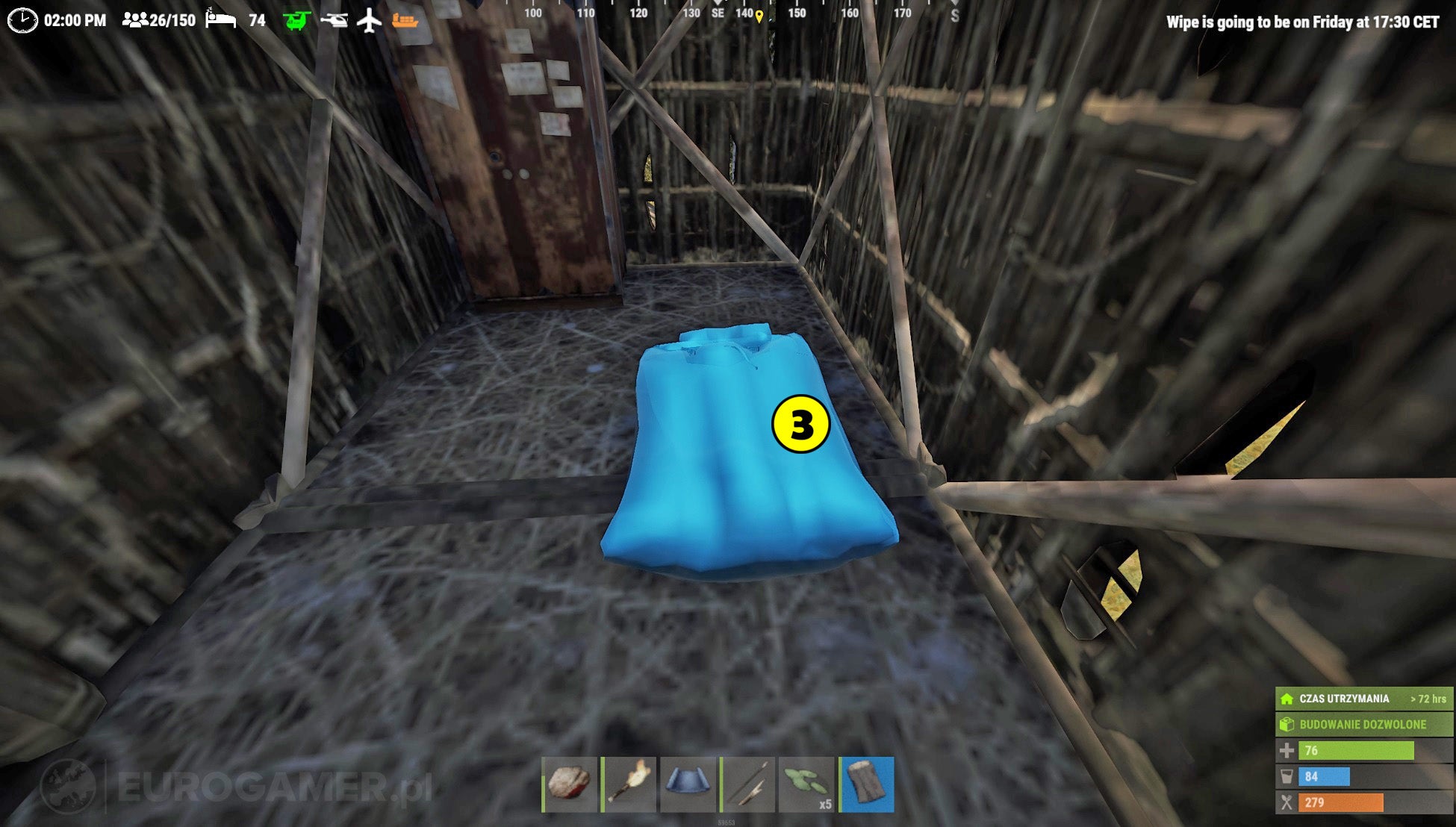 Rust respawn jak stworzyć śpiwór Eurogamer.pl