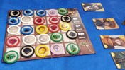 An image of the board for Splendor Duel