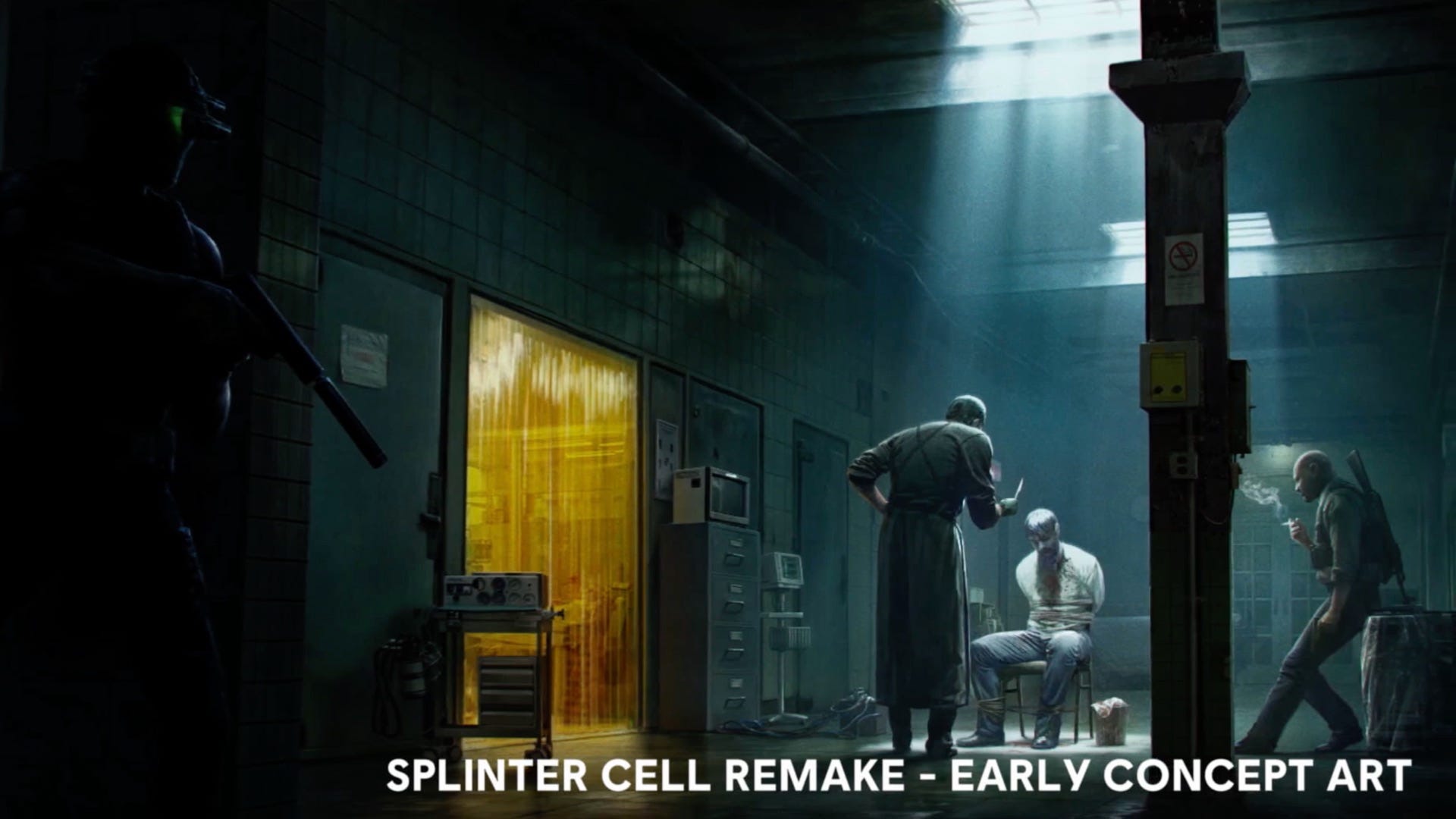 Splinter Cell remake shares concept art but still