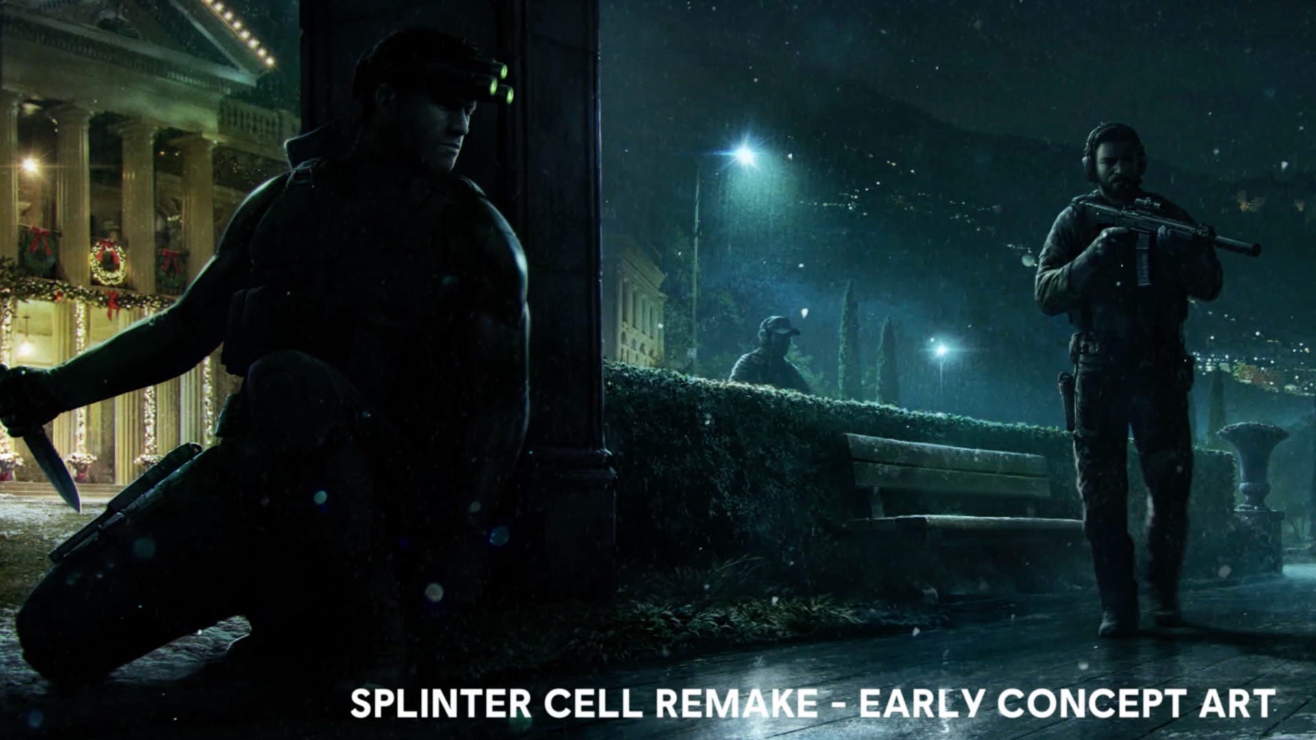 Splinter Cell remake shares concept art but still