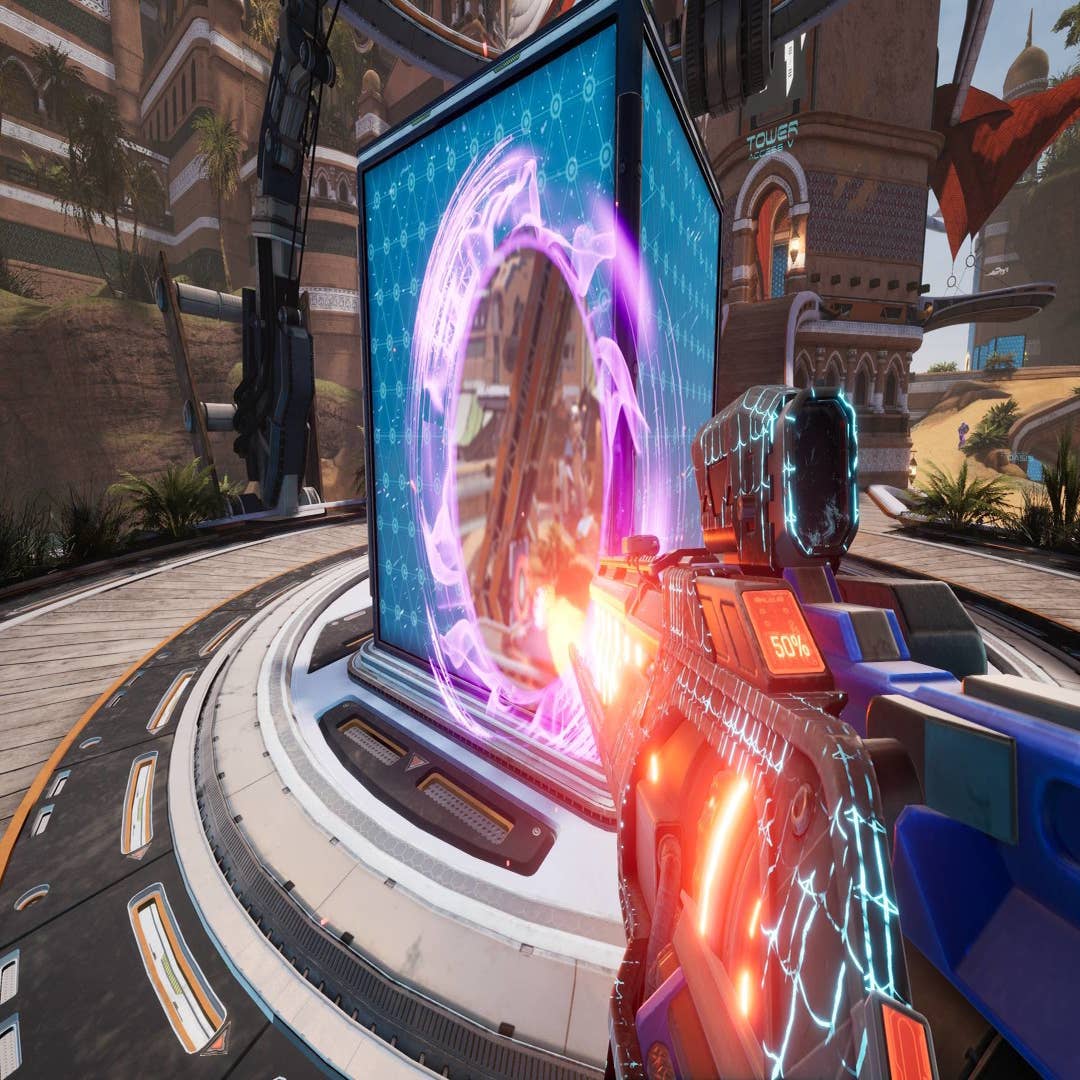 Splitgate' beta is already one of the most-played Steam games