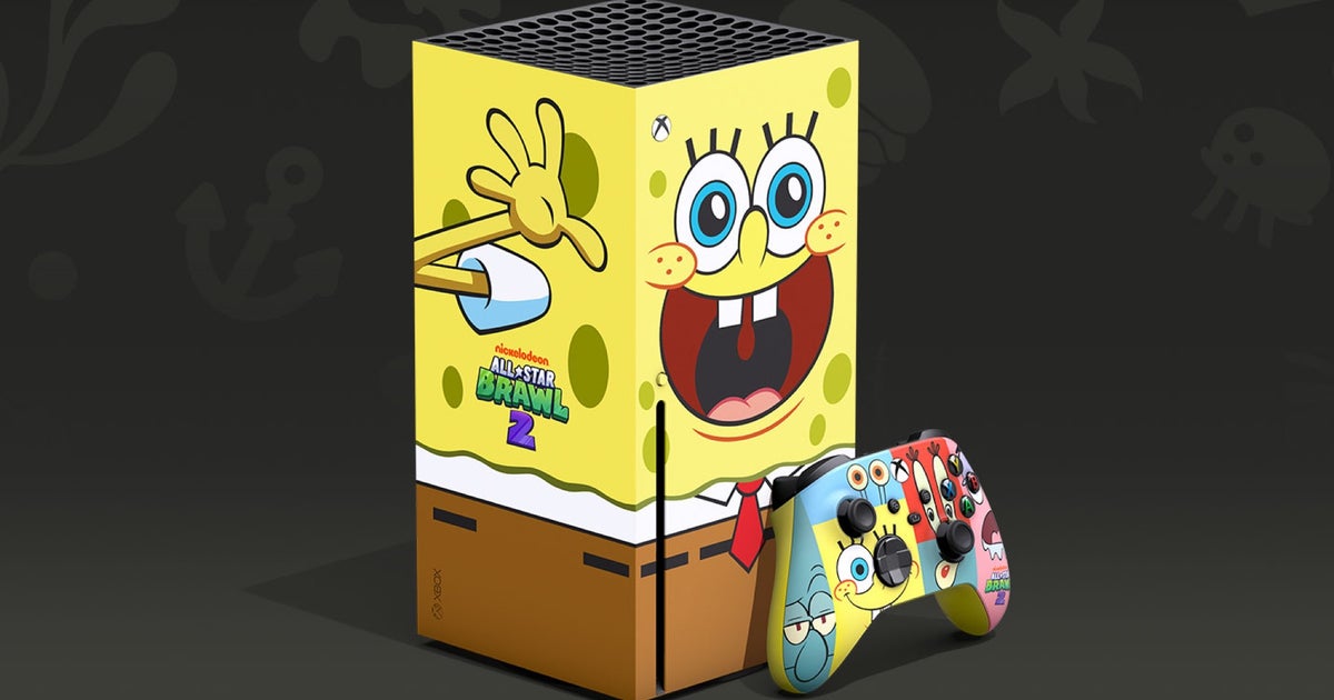 Es gibt eine offizielle SpongeBob Schwammkopf-Xbox-Serie