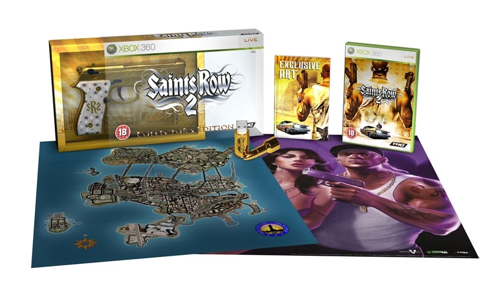 Gun shaped box for Saints Row 2 Eurogamer