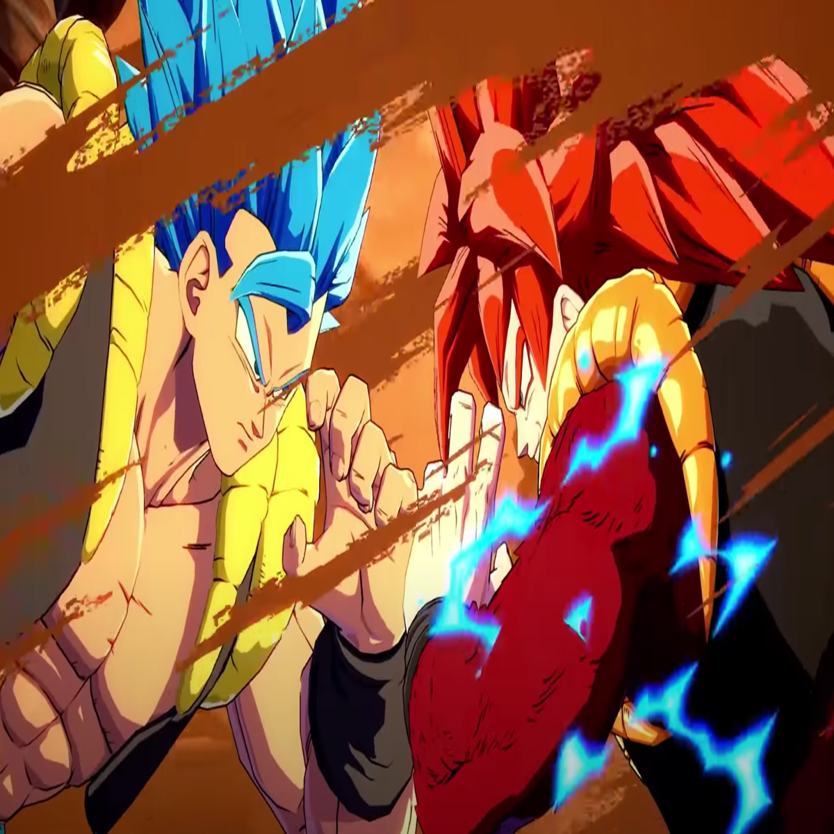 Epic Gogeta dramatic battle contains first-person shots, parried supers and  a surprise ending to the Super Saiyan 4 vs. Super Saiyan Blue finish