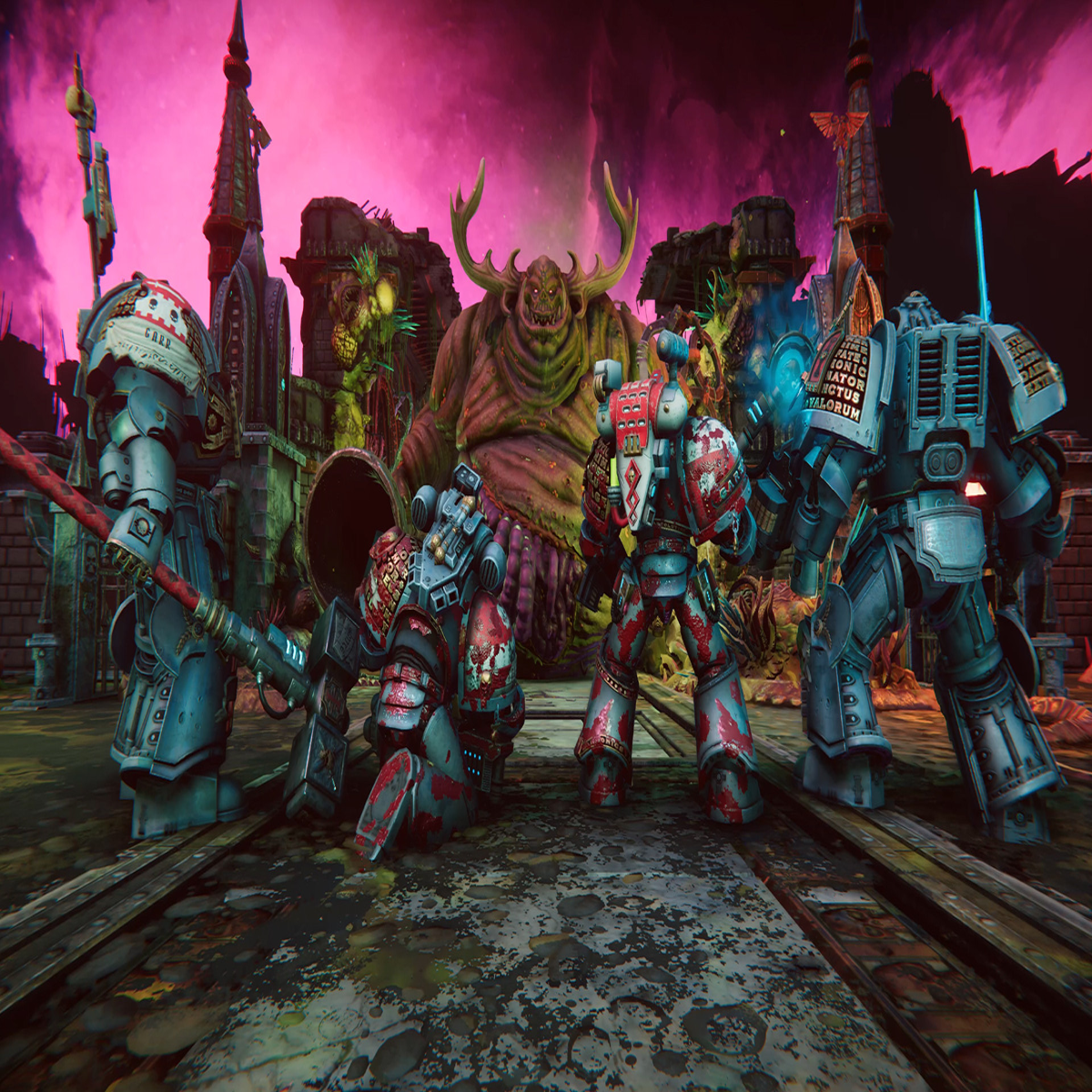 Al frente traje martillo Warhammer 40,000: Chaos Gate - Daemonhunters review - rich, raucous Space  Marine strategy | Eurogamer.net