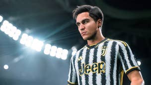 A Juventus player in EA Sports FC 24.