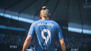 Erling Haaland in EA Sports FC 24.