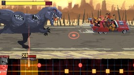 Out-rock the apocalypse in Double Kick Heroes