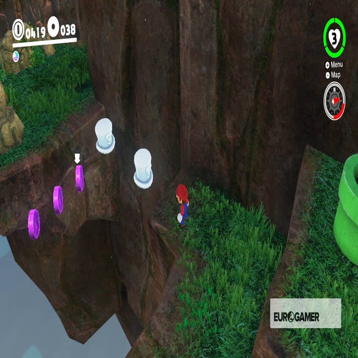 Super Mario Odyssey guide: Sand Kingdom all purple coin locations - Polygon