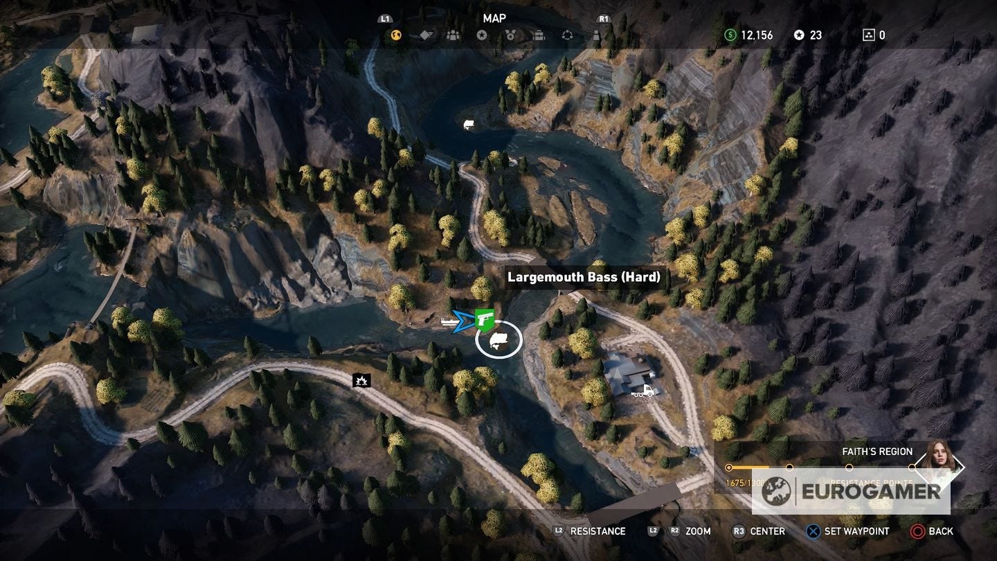 Far Cry 5 fishing How to fish, where to unlock all fishing rods and