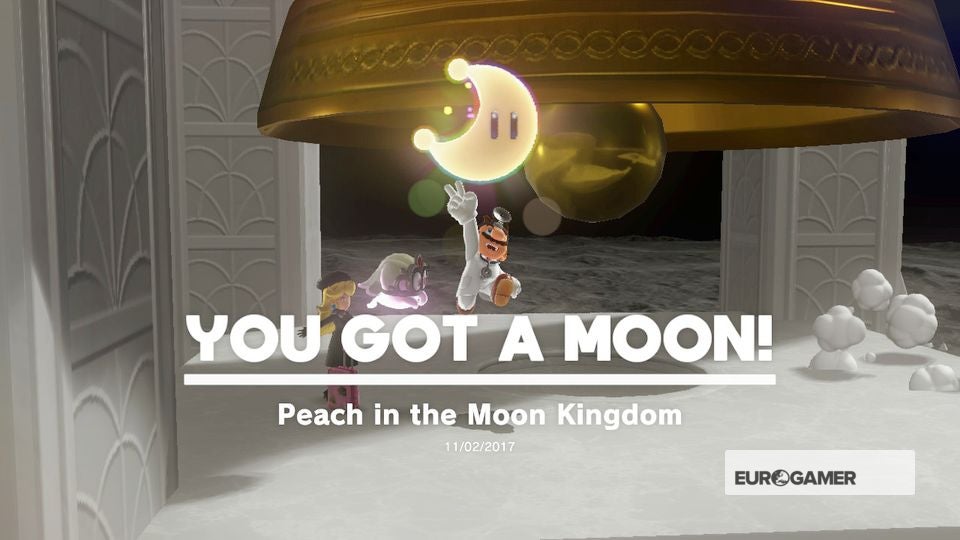 Super Mario Odyssey Moon Kingdom Power Moons - where to find Moon ...