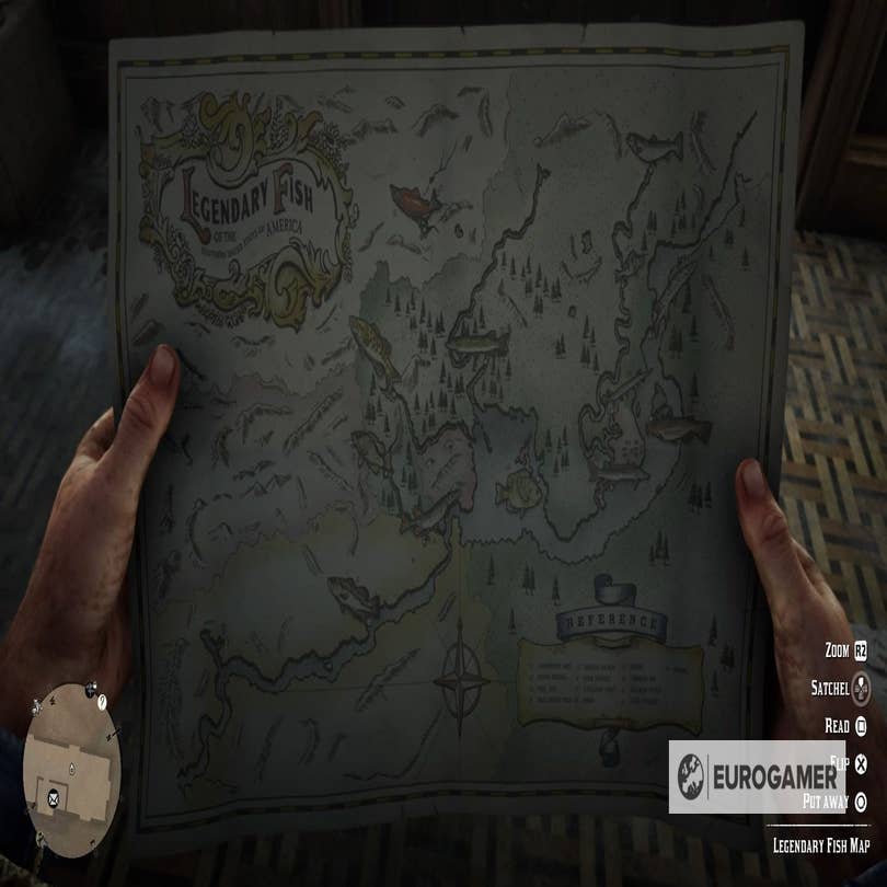All East Watsons treasure locations - Red Dead Online