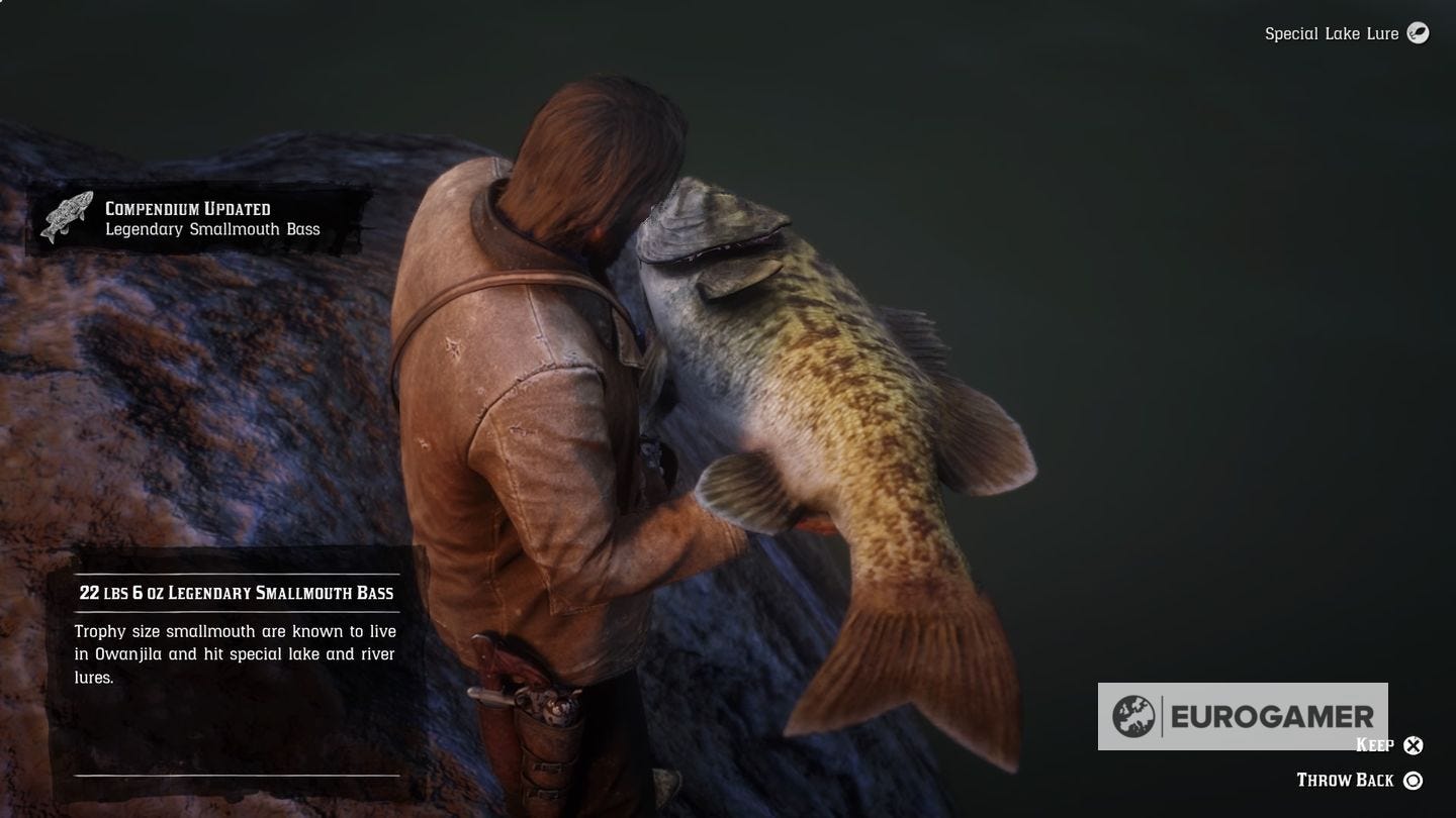 Legendary Fish Guy Rdr2 Red Dead Redemption 2 Legendary fish locations and how to catch them ...
