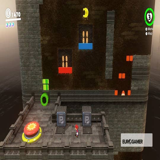 Super Mario Odyssey - Ruined Kingdom - Moon Locations