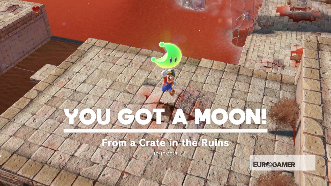 Mario Odyssey Sand Kingdom Power Moon 68 Super Mario Odyssey Sand Kingdom Power Moons - where to find Sand