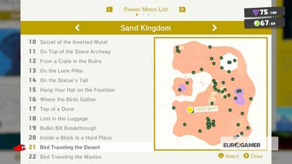 Sand Kingdom Moon 68 - Super Mario Odyssey Sand Kingdom Taxi Guy 