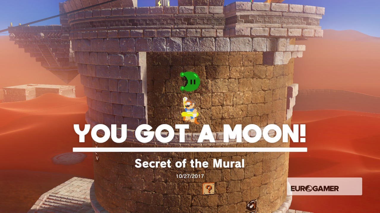 Mario Odyssey Sand Kingdom Power Moon 68 Super Mario Odyssey Sand Kingdom Power Moons - where to find Sand