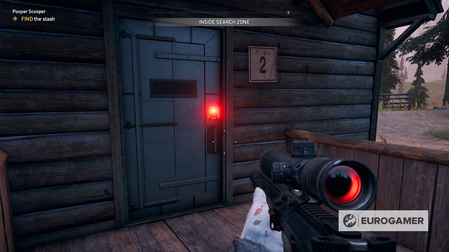 Far Cry 5 Pooper Scooper solution