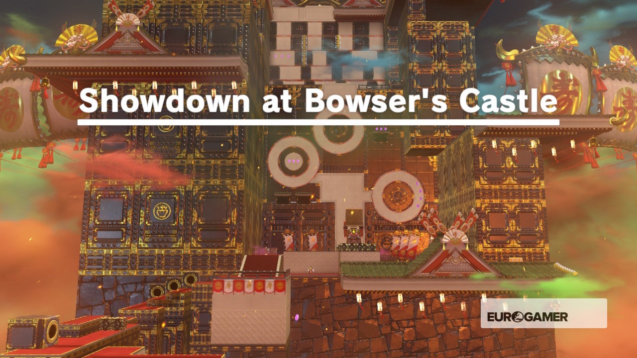 Super Mario Odyssey Showdown at Bowser's Castle and how to beat the