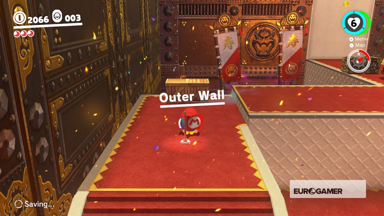 Super Mario Odyssey Showdown at Bowser's Castle and how to beat the
